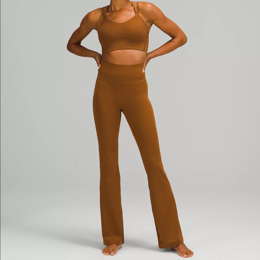 NWT Lululemon Groove Pant Flare Sz 6 Copper